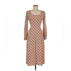Polka Dot Long Sleeve Dress